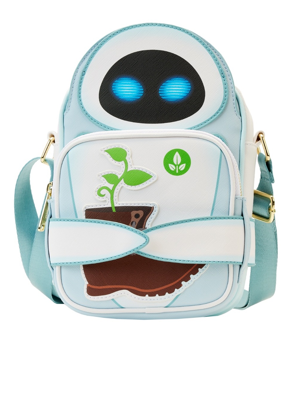 NWOT Loungefly Disney Wall-E “Eve” Crossbody Bag